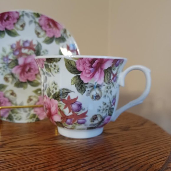 Kent Pottery Kitchen Kent Pottery Tea Cup And Saucer Poshmark
